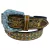 CINTO INFANTIL STRASS DOURADO COURO REBAIXADO FLORES