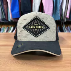 BONÉ FARM BULLS CHAMPIONS WESTERN BRAND TAUP E PRETO - comprar online