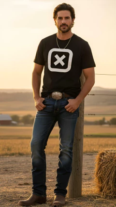 CAMISA TXC MASCULINA REGULAR MALHA PENTEADA BORDADA PRETO na internet