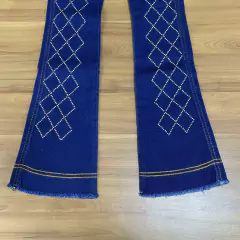 CALÇA WEST COUNTRY INFANTIL BORDADA FRONTAL - SELARIA GUIMARÃES