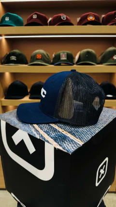 BONÉ TXC HIG SNAP LOGO BORDADA BRANCO TELINHA #411 AZUL na internet