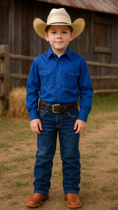 CALÇA INFANTIL MENINO DOCK'S BORDADO XTREME ROC JEANS - SELARIA GUIMARÃES