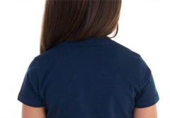 T-SHIRT OX HORNS INFANTIL MENINA ESTAMPA STRASS MARINHO na internet