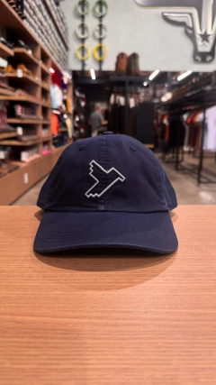 BONÉ THANKFIELD MARINHO E AZUL COM LOGO FRONTAL na internet