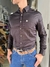 CAMISA THANKFIELD MASCULINA MANGA LONGA PRETA COM BOLSO na internet
