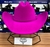 CHAPÉU ROSA PINK COUNTRY AMERICANO ESTILOSO ABA 10 - SELARIA GUIMARÃES