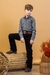 CALÇA TASSA INFANTIL MASCULINA COWBOY CUT PRETO - comprar online