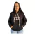MOLETOM FEMININO TXC PRETO ESTAMPADO COM BOLSO E CAPUZ