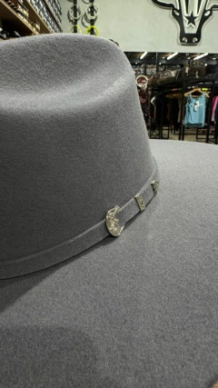 CHAPÉU LONE STAR IMPORTADO ORIGINAL STORM GREY ABA 10,5 na internet