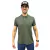 CAMISA MASCULINA GOLA POLO THANKFIELD BORDADA VERDE MILITAR