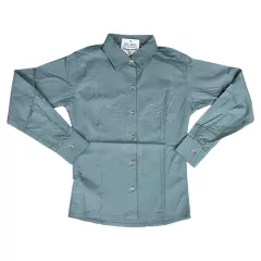 CAMISETE WEST COUNTRY INFANTIL CINZA BORDADO FRENTE E COSTAS