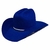 CHAPÉU PRALANA ARIZONA STRASS 2 AZUL ROYAL ABA 10 COM CAIXA
