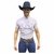 CAMISA MASCULINA XADREZ LILÁS E BRANCA MANGA CURTA SLIM