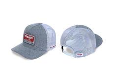 BONÉ WRANGLER CINZA TELA BRANCA BORDADO LONG LIVE COWBOYS na internet