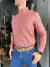 CAMISA RADADE MANGA LONGA MASCULINA XADREZ LARANJA AZUL na internet
