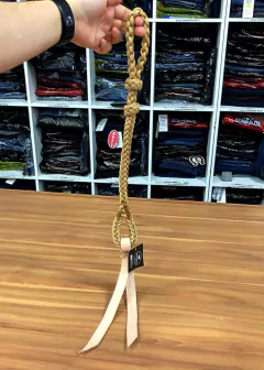 REIO CHICOTE PROFISSIONAL BEGE PARA TAMBOR BOOTS HORSE