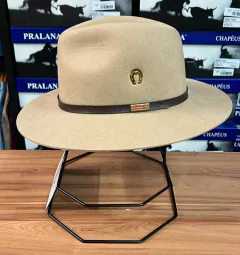 Imagem do CHAPÉU PRALANA WEEKENDER ll MANGALARGA ABA 7 BEGE COM CAIXA