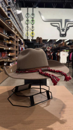 CHAPEU PRALANA ARIZONA DAISY ABA 10 BANDINHA COURO CASTOR na internet