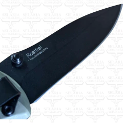 CANIVETE IMPORTADO ROSTFREI CAMUFLADO MILITAR MANUAL TRAVA - SELARIA GUIMARÃES