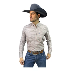 CAMISA TXC MASCULINA MANGA LONGA REGULAR TRICOLINE ROSA