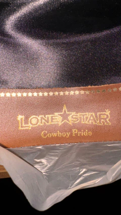 CHAPÉU LONE STAR IMPORTADO ORIGINAL SILVER HEELS ABA 10,5 - loja online
