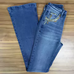 CALÇA OX HORNS FEMININA HIPER DESTROYER COM BORDADO BOOT CUT na internet