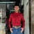 CAMISA THANKFIELD MASCULINA MANGA LONGA VINHO COM BOLSO - comprar online
