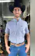 CAMISA RADADE MANGA CURTA XADREZ AZUL BRANCO VERMELHO