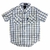 CAMISA MINUTY INFANTIL UNISSEX MANGA CURTA XADREZ BRANCA