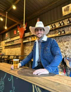 Jaqueta Jeans Masculina Retro Forro Interno Pelo - Wrangler - comprar online