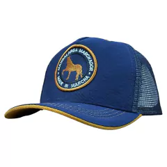 BONÉ INFANTIL AZUL MANGALARGA MARCHADOR BORDADO CAVALO