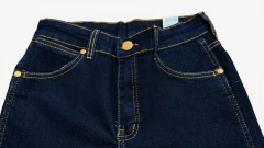 CALÇA INFANTIL TASSA COWBOY CUT AMACIADO ETIQUETA COURO - comprar online