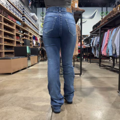 Imagem do CALÇA DOCK'S FEMININA FLARE PEDRARIA DETALHE LEVANTA BUMBUM