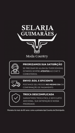 Imagem do CAMISA AMERICAN COUNTRY MASCULINA BASICA BRANCA SILKADA