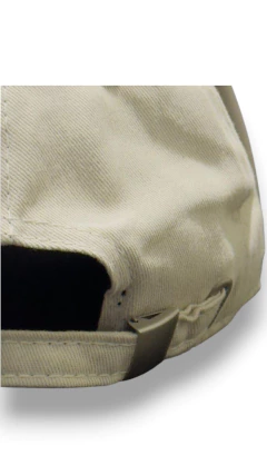 BONÉ TXC BEGE HIGH STRAP BORDADO DOURADO #402 SUPER PREMIUM - loja online