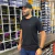 CAMISA THANKFIELD MASCULINA PRETA BASICA na internet