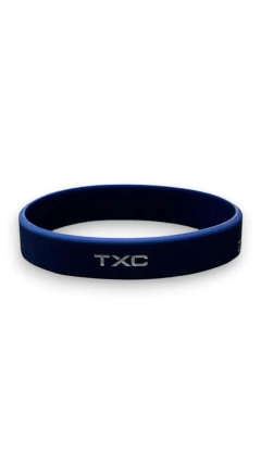PULSEIRA SILICONE LOGO TXC E BANDEIRA EUA MARINHO - comprar online