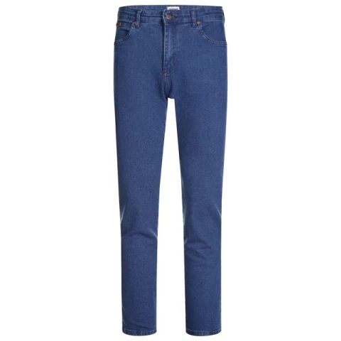 CALÇA MASCULINA WRANGLER COWBOY JEANS COM LYCRA AZUL