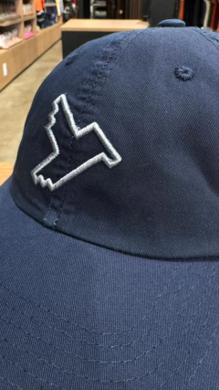 BONÉ THANKFIELD MARINHO E AZUL COM LOGO FRONTAL - comprar online