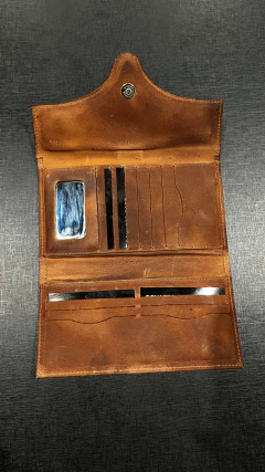 CARTEIRA GOYAZES BOVINA DALLAS TERRA ATANADO BOVINO C-2514 na internet