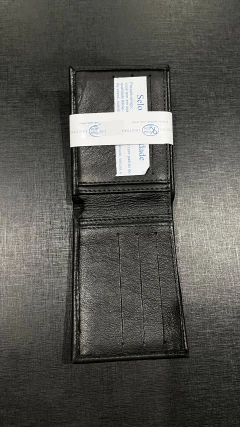 CARTEIRA COURO LEGÍTIMO PORTA CARTÃO CEDULAS 2 REPARTIÇÕES na internet