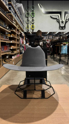 Imagem do CHAPÉU LONE STAR IMPORTADO ORIGINAL STORM GREY ABA 10,5