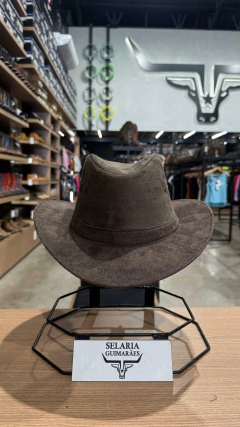 CHAPÉU SELARIA GUIMARÃES COUNTRY CAMURÇA INFANTIL MARROM na internet