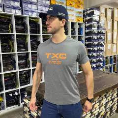 CAMISA TXC MASCULINA REGULAR CLASSIC ESTAMPADA MESCLA MÉDIO - comprar online