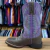 BOTA TEXANA FEMININA DURANGO MED DOG ROXO - SELARIA GUIMARÃES