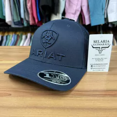 BONÉ ARIAT IMPORTADO ORIGINAL MARINHO BORDADO LOGO FRONTAL - comprar online
