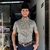 CAMISA MASCULINA THANKFIELD XADREZ MANGA CURTA CINZA - comprar online