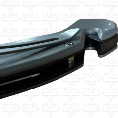 CANIVETE IMPORTADO FALCON CINZA TÁTICO SAQUE RÁPIDO TRAVA - SELARIA GUIMARÃES