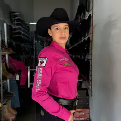 CAMISETE FEMININO RADADE FAST BULL BRAND PINK - loja online