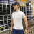 CAMISA GOLA POLO TXC MASCULINA BRANCO REGULAR CUSTOM BORDADO APLICADO - SELARIA GUIMARÃES